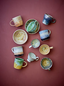 Imogen Tasse, Blue, Steingut
