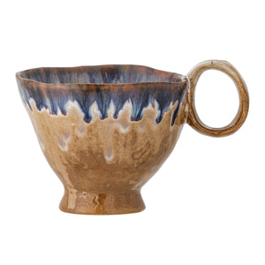 Imogen Tasse, Blue, Steingut